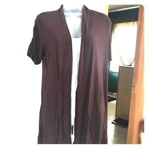 Short sleeve cardigan